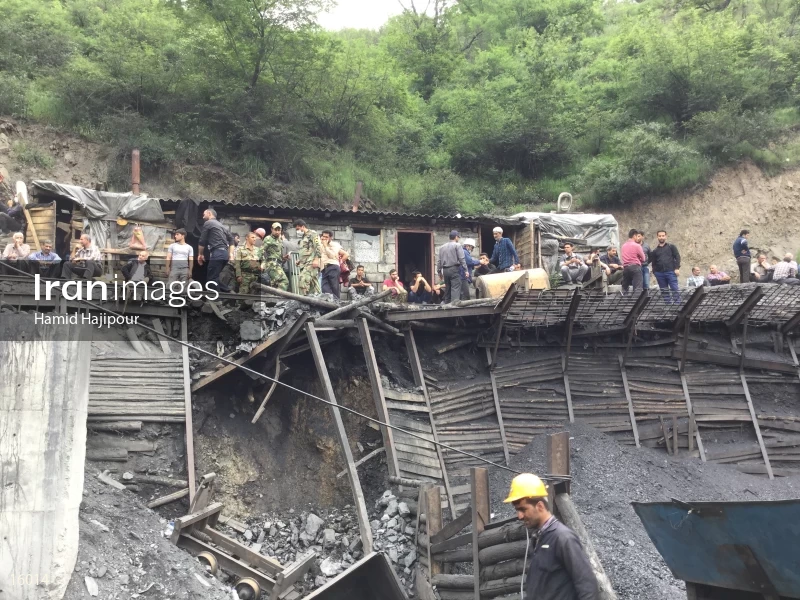 Explosion in Azadshahr coal mine