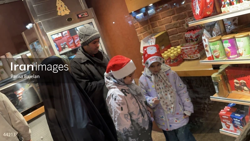 Tehran on Christmas night