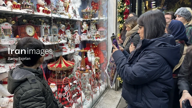 Tehran on Christmas night