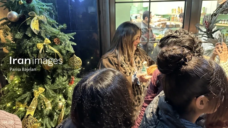 Tehran on Christmas night