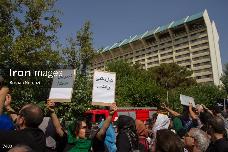 ceremony for Iranian film-maker Abbas Kiarostami