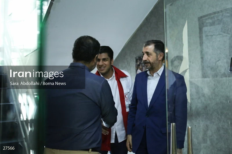 Shahrokh Ramin, the head of Pharmaceutical Complex of Iranian Red Crescent Society