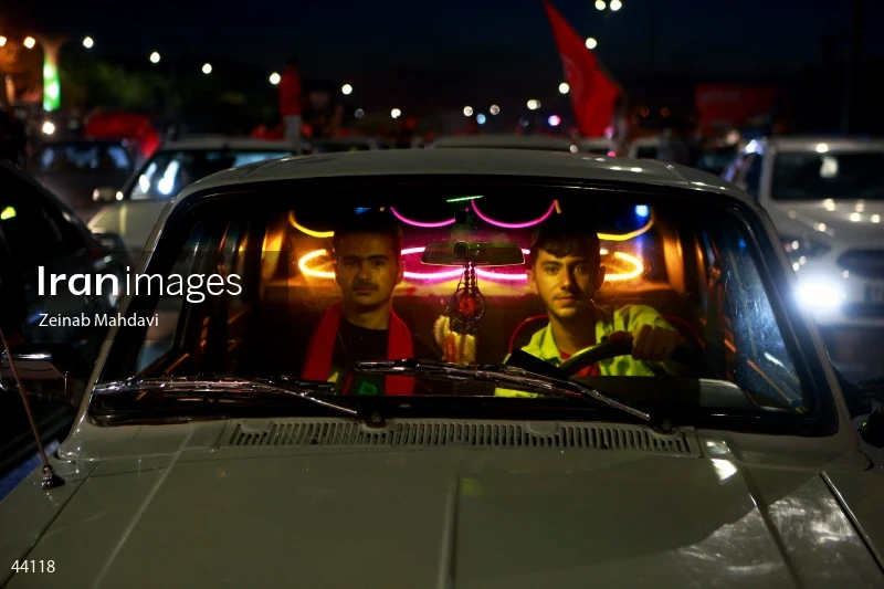 Championship celebration of Tractor Football Club in the 24th Persian Gulf Pro League