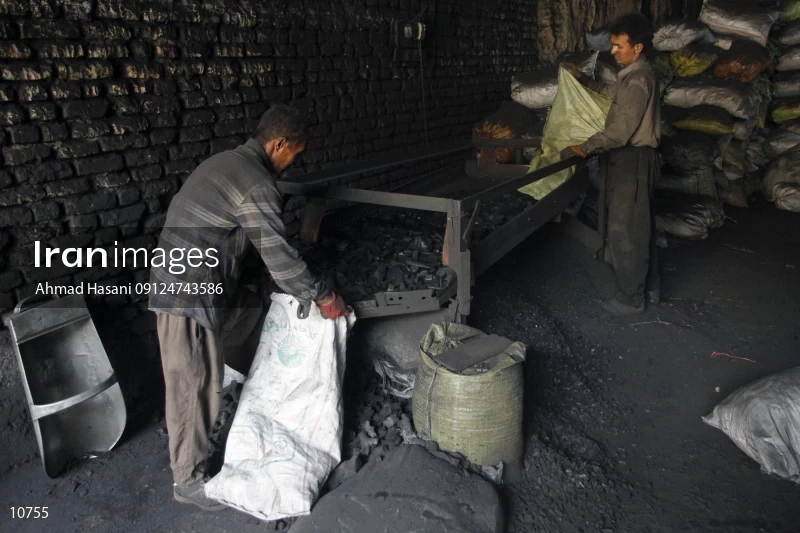 Workers of colliery