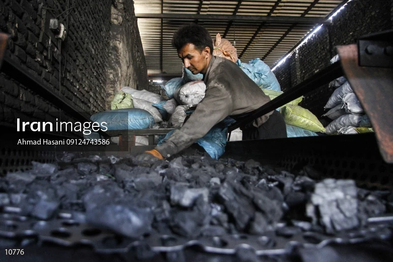 Workers of colliery