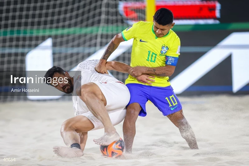 Iran Vs. Brazil - FIFA Beach Soccer World Cup UAE 2024