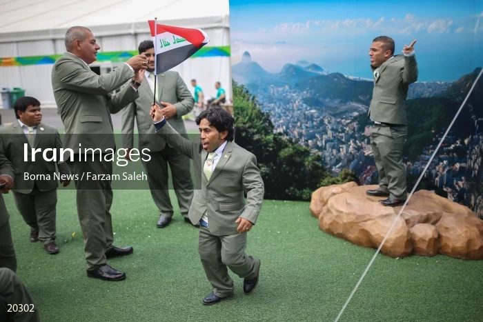 Iraqi athletes at Paralympic