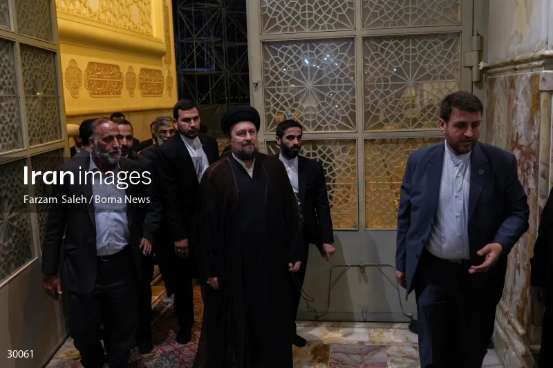 The anniversary of Imam Khomeini's passing away with the presence of the President