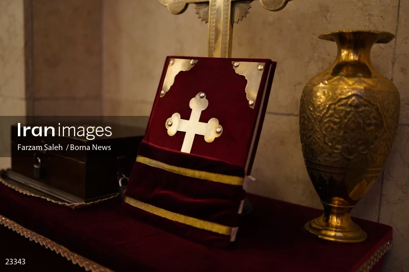 The new year ceremony in the Holy Church of Sarkis