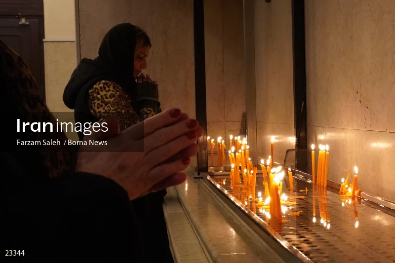 The new year ceremony in the Holy Church of Sarkis