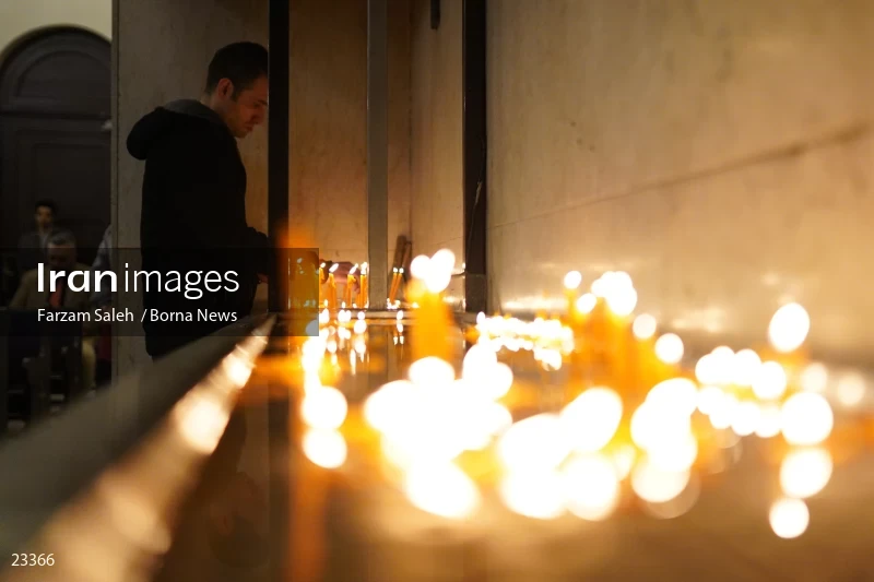The new year ceremony in the Holy Church of Sarkis