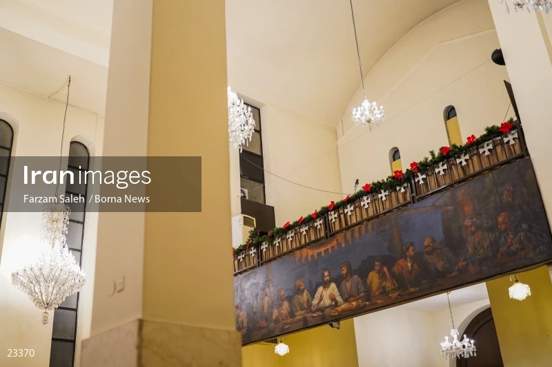 The new year ceremony in the Holy Church of Sarkis