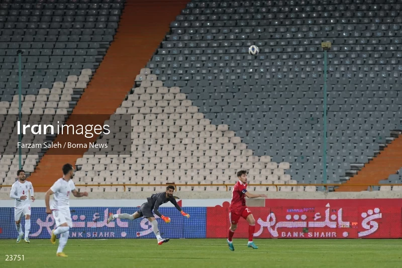 Iran v Russia friendly football match