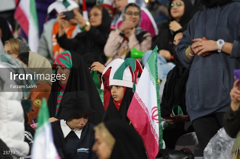 Iran v Russia friendly football match