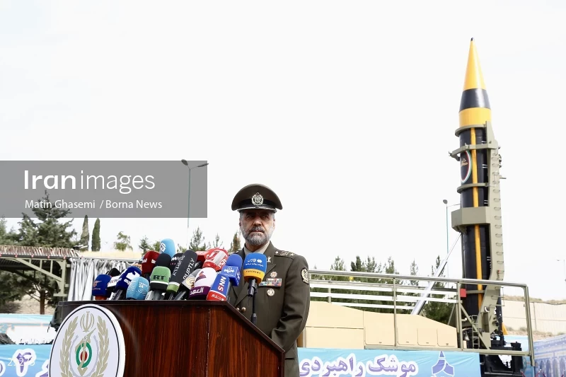 Unveiling of "Kheybar" long-range strategic missile