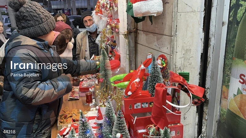 Tehran on Christmas night
