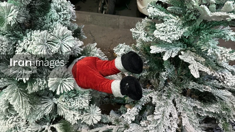 Tehran on Christmas night