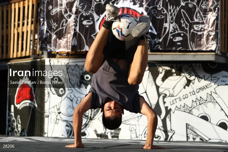 Freestyle football championship in Iran