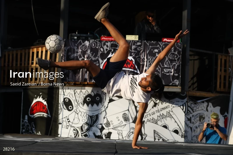 Freestyle football championship in Iran
