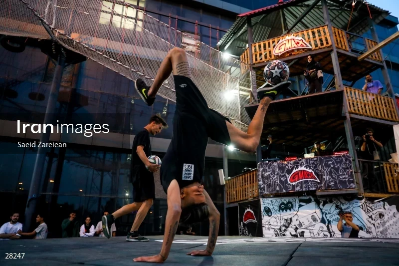 Freestyle football championship in Iran