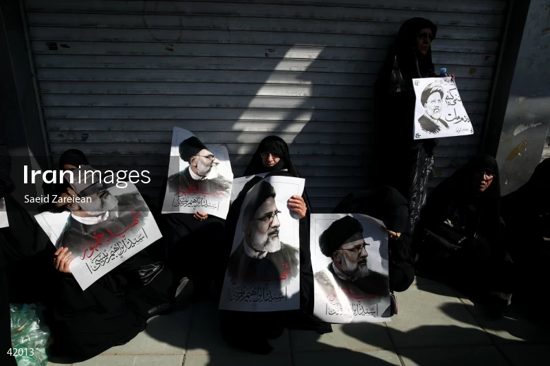 The funeral for Seyed Ebrahim Raisi, the President of Iran, and his companions in Tehran