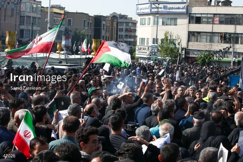 The funeral for Seyed Ebrahim Raisi, the President of Iran, and his companions in Tehran