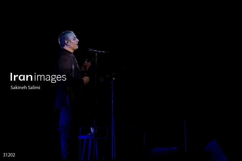 Alireza Ghorbani's concert in Saad Abad cultural and historical complex