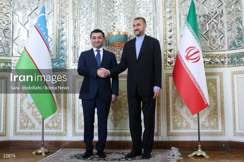 Meeting of the Acting Foreign Minister of Uzbekistan with Iranian Foreign Minister
