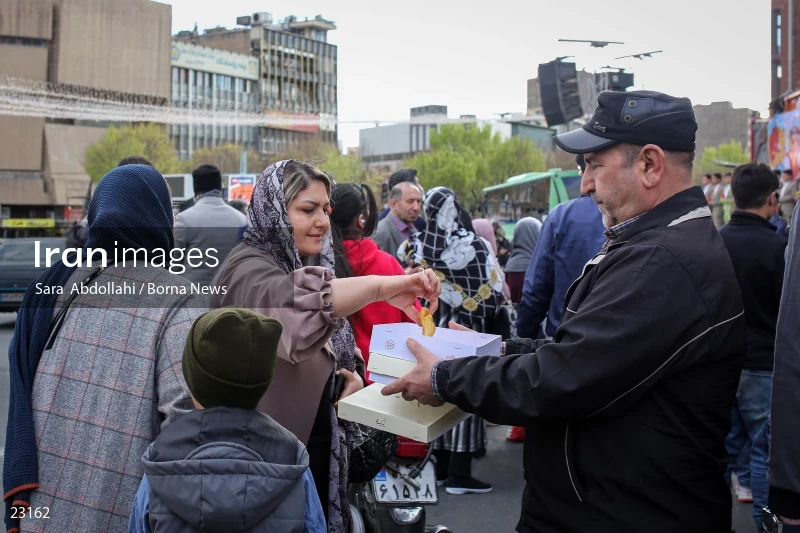 Nowruz celebration in Tehran
