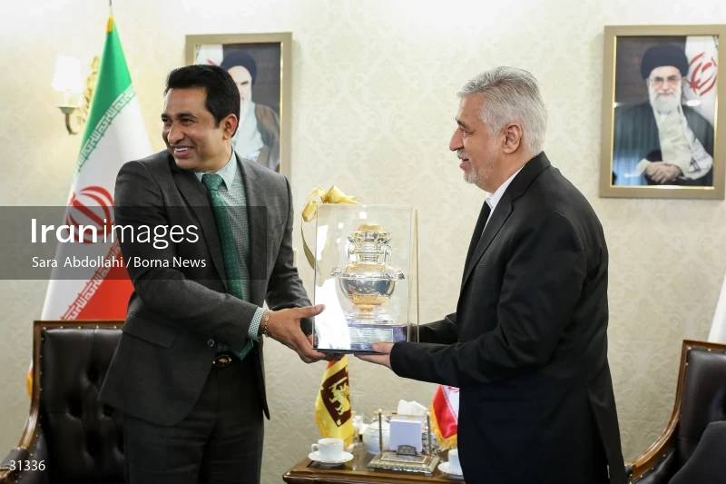Meeting of the Ministers of Sports and Youth Affairs of Iran and Sri Lanka