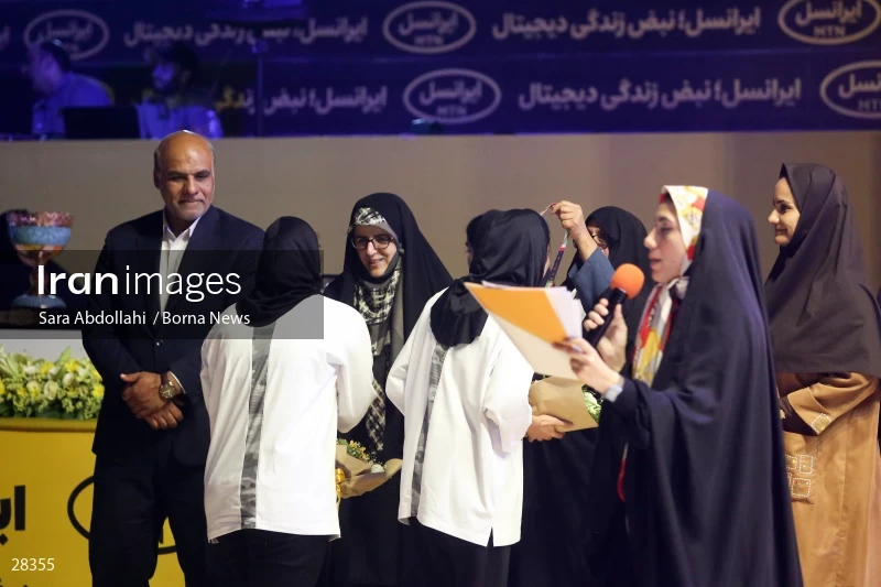 Sang Ahan Bafq is the champion of Iran Women's Premier Handball League
