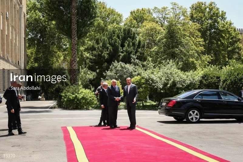 Meeting of foreign ministers of Iran and Algeria
