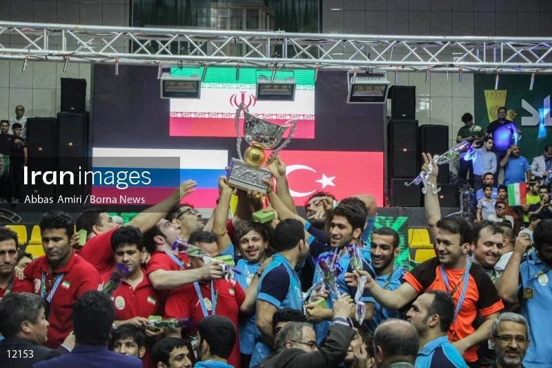 Iran wins 5th crown in Greco-Roman wrestling world cup