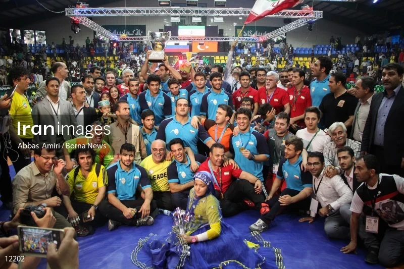 Iran wins 5th crown in Greco-Roman wrestling world cup
