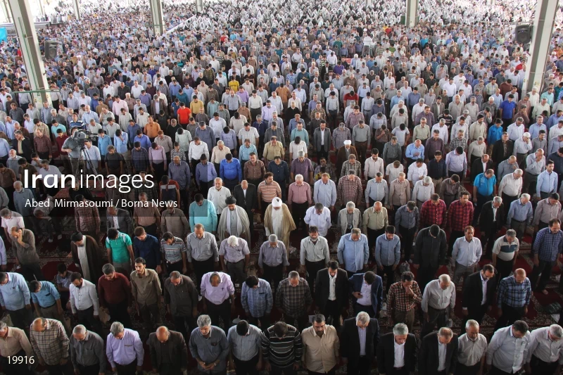 Eid al-Fitr Prayer in Semnan