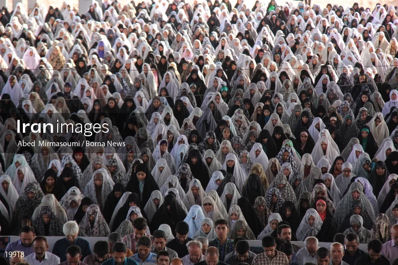 Eid al-Fitr Prayer in Semnan