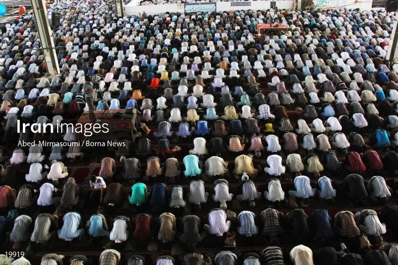 Eid al-Fitr Prayer in Semnan