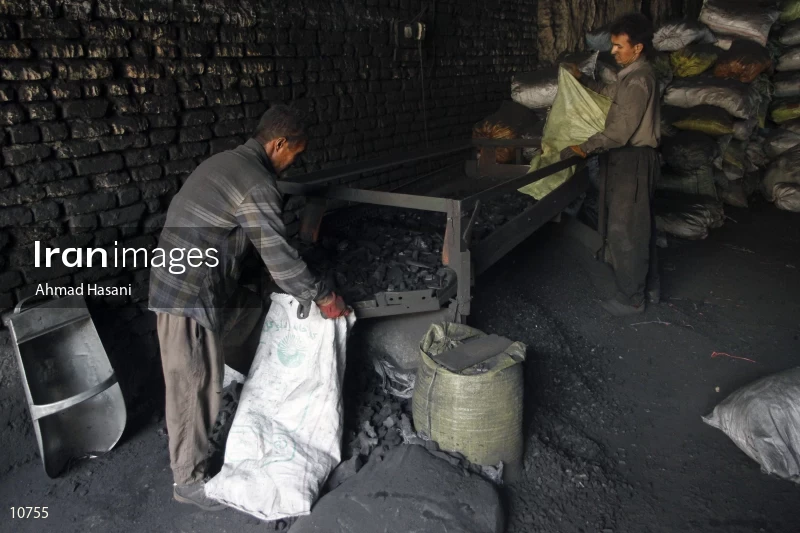 Workers of colliery