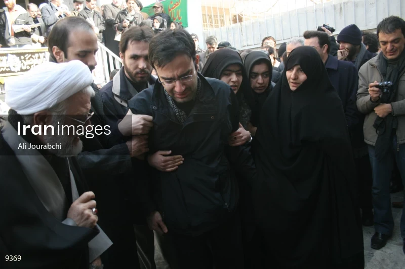 Funeral ceremony of Ahmad Bourghani