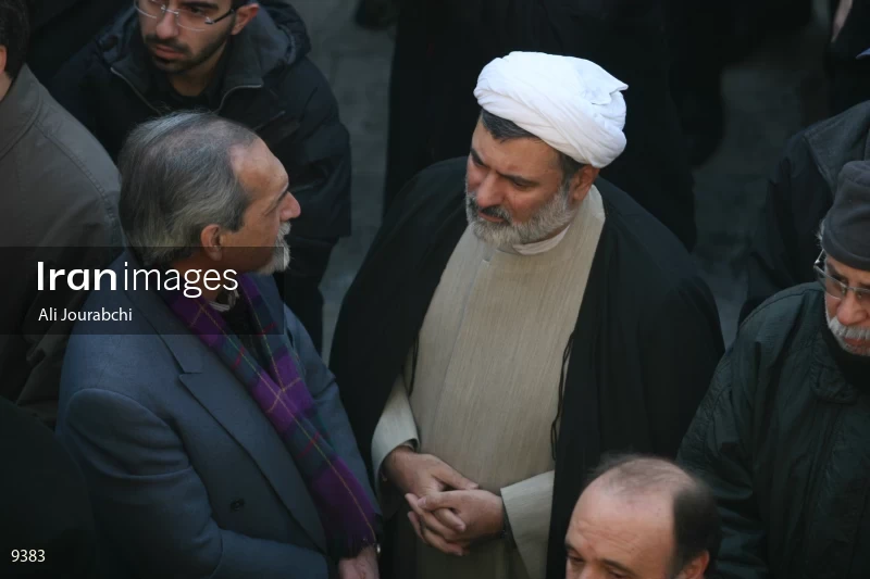 Funeral ceremony of Ahmad Bourghani