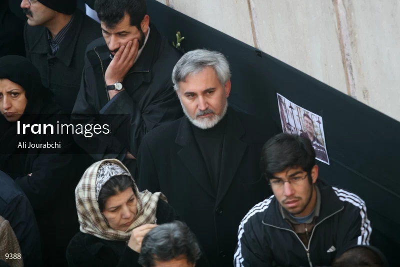 Funeral ceremony of Ahmad Bourghani