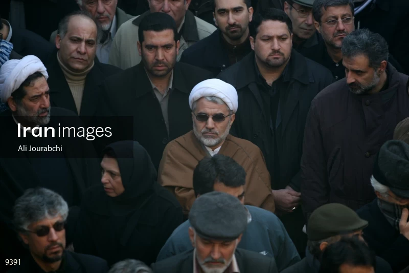 Funeral ceremony of Ahmad Bourghani