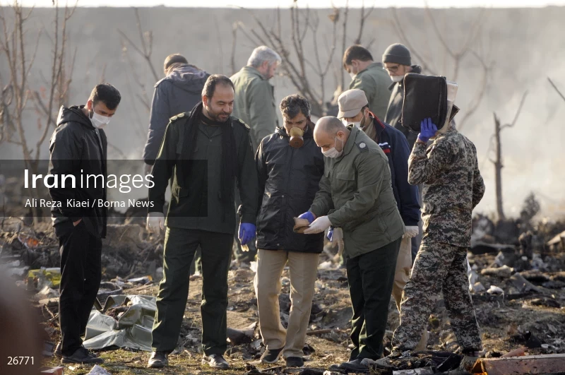 The crash of the Ukrainian passenger plane