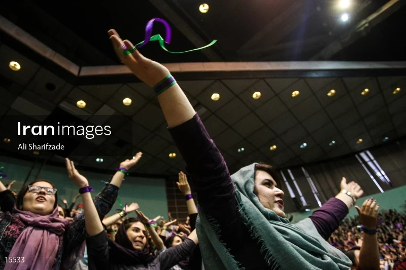 Campaign Rally in Support of Hassan Rouhani
