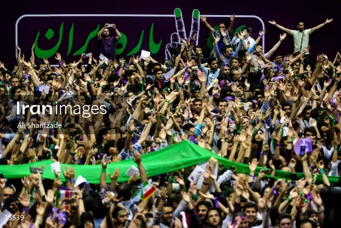 Campaign Rally in Support of Hassan Rouhani