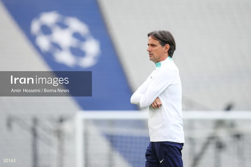 Inter Milan training session before the UEFA Champions League Final match