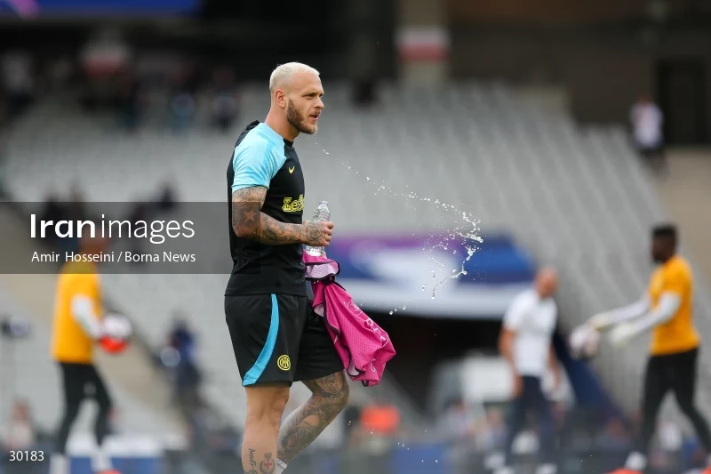 Inter Milan training session before the UEFA Champions League Final match