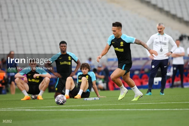 Inter Milan training session before the UEFA Champions League Final match