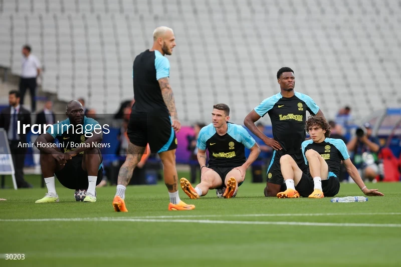 Inter Milan training session before the UEFA Champions League Final match