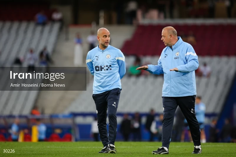 Manchester City training session before the UEFA Champions League Final match